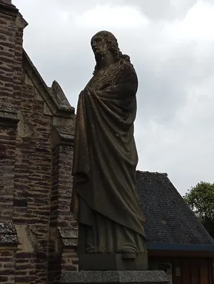 Calvaire de l'Église Saint-Pierre à Plélan-le-Grand